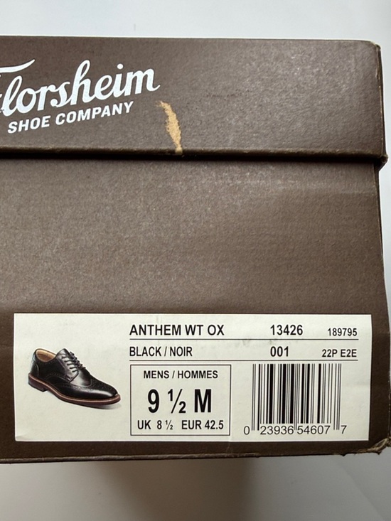 Florsheim Men\'s Anthem Wingtip Oxford- Size 9.5M main image 5